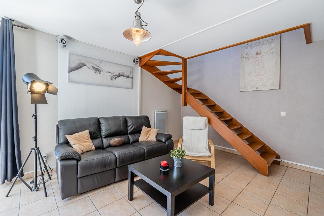La Joliette; Duplex 2 Chambres, Parking Inclus+ Terrasse+ Ascenseur Marseille Ngoại thất bức ảnh
