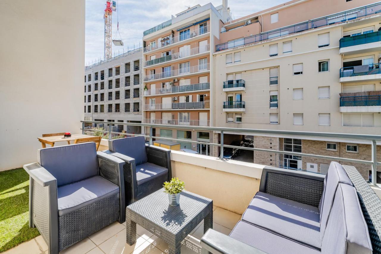 La Joliette; Duplex 2 Chambres, Parking Inclus+ Terrasse+ Ascenseur Marseille Ngoại thất bức ảnh