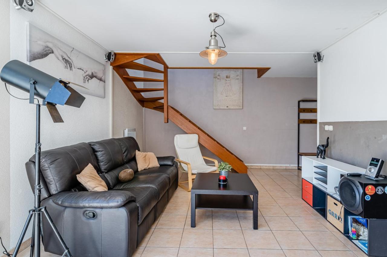 La Joliette; Duplex 2 Chambres, Parking Inclus+ Terrasse+ Ascenseur Marseille Ngoại thất bức ảnh