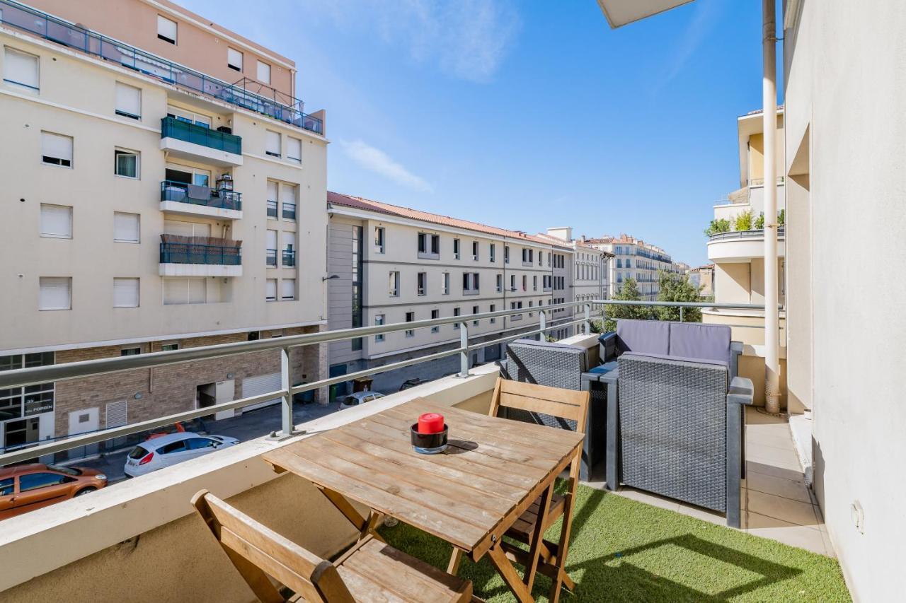 La Joliette; Duplex 2 Chambres, Parking Inclus+ Terrasse+ Ascenseur Marseille Ngoại thất bức ảnh